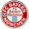 拜仁慕尼黑足球俱乐部徽章 - 红底白字FC Bayern München